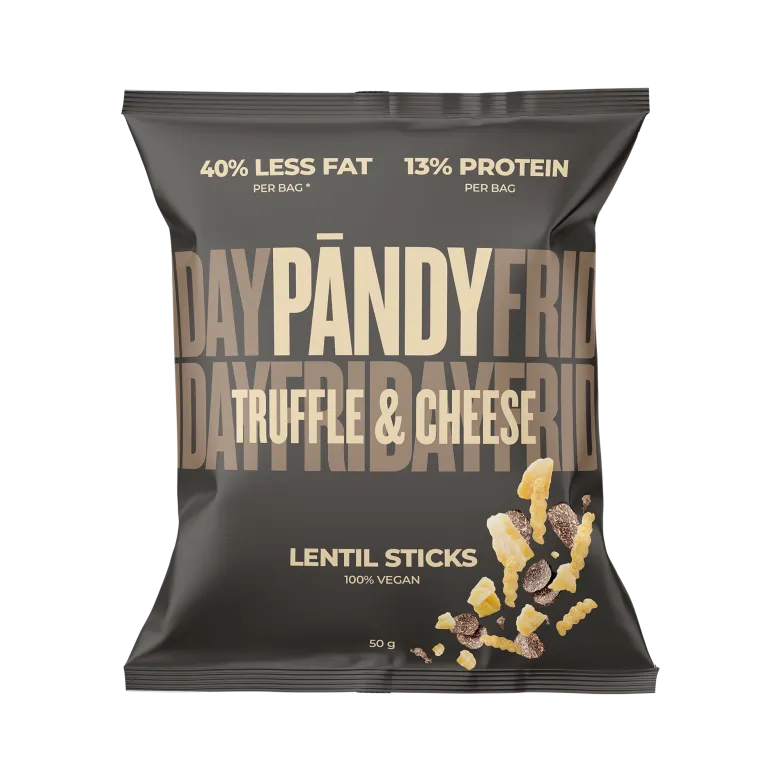 Pändy Lentil Sticks Truffle & Cheese 50 g