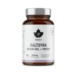 Pureness Beteine HCL -saltsyra 60 caps
