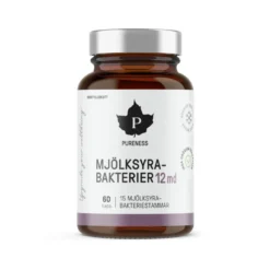 Pureness Mjölksyrabakterier 12 md 60 caps