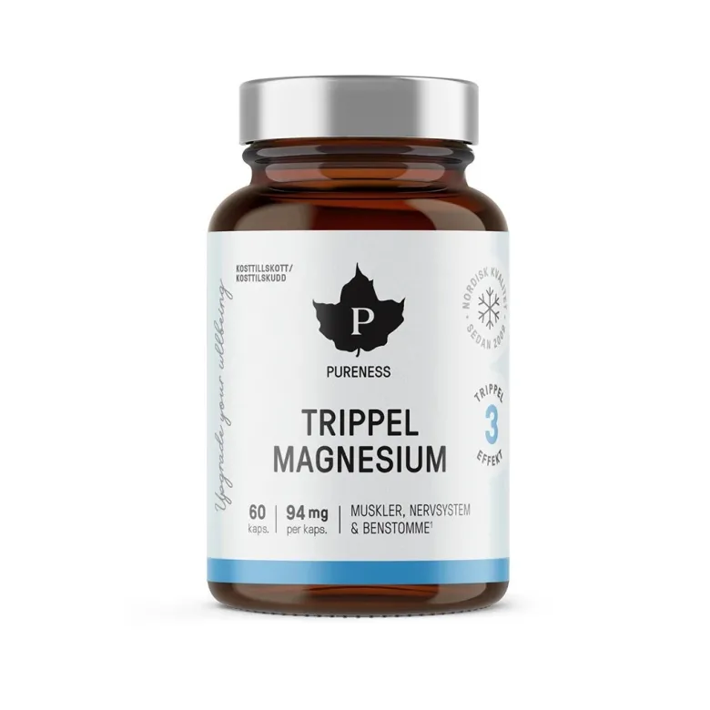 Pureness Trippel Magnesium 60 caps
