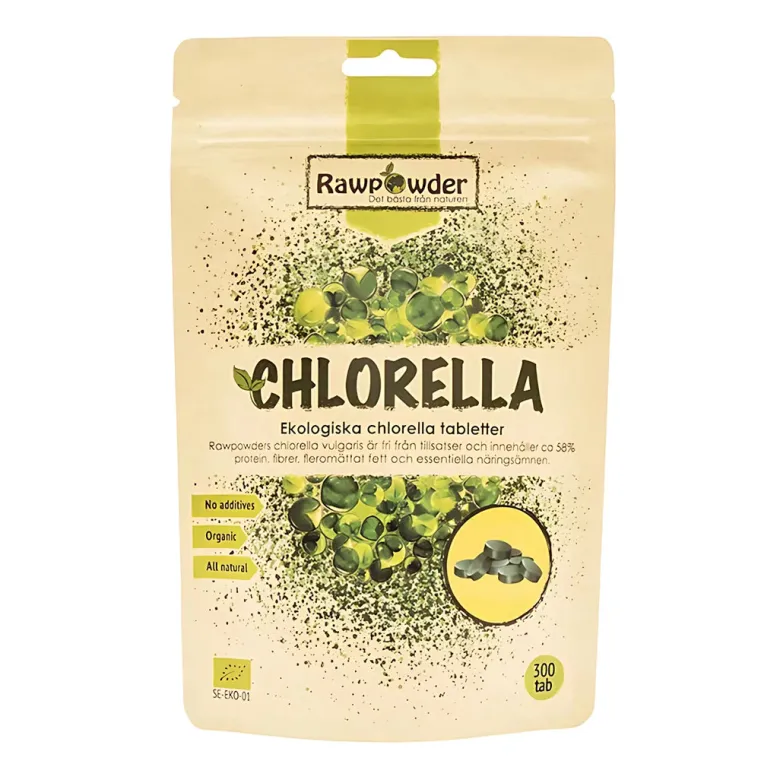 Rawpowder Chlorella 300 tabs