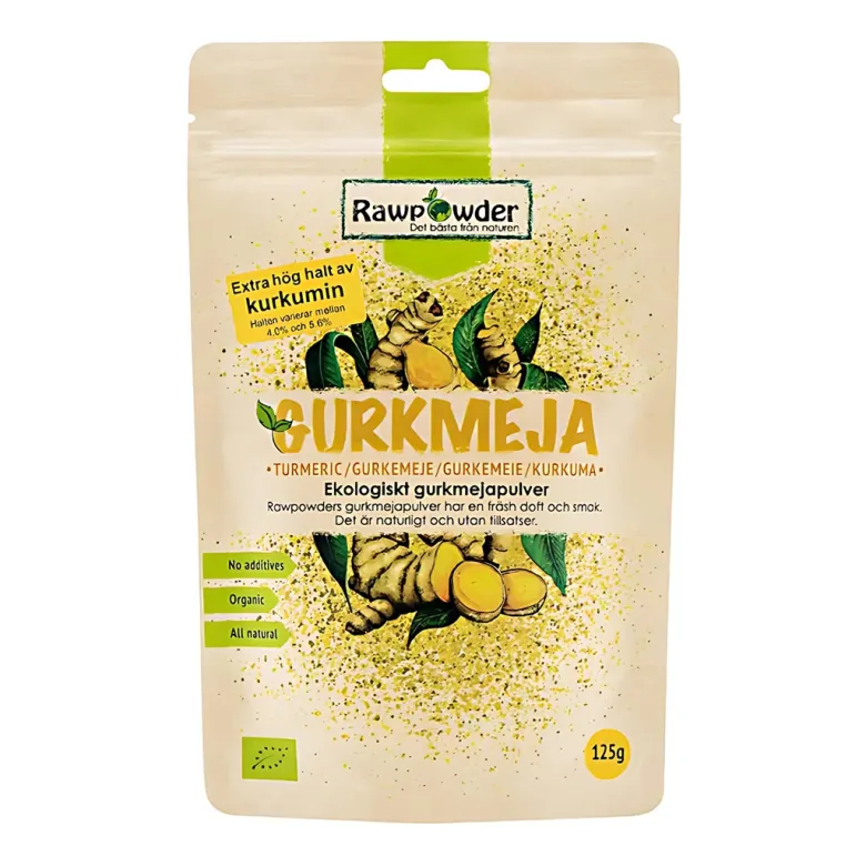 Rawpowder Gurkmeja 125 g