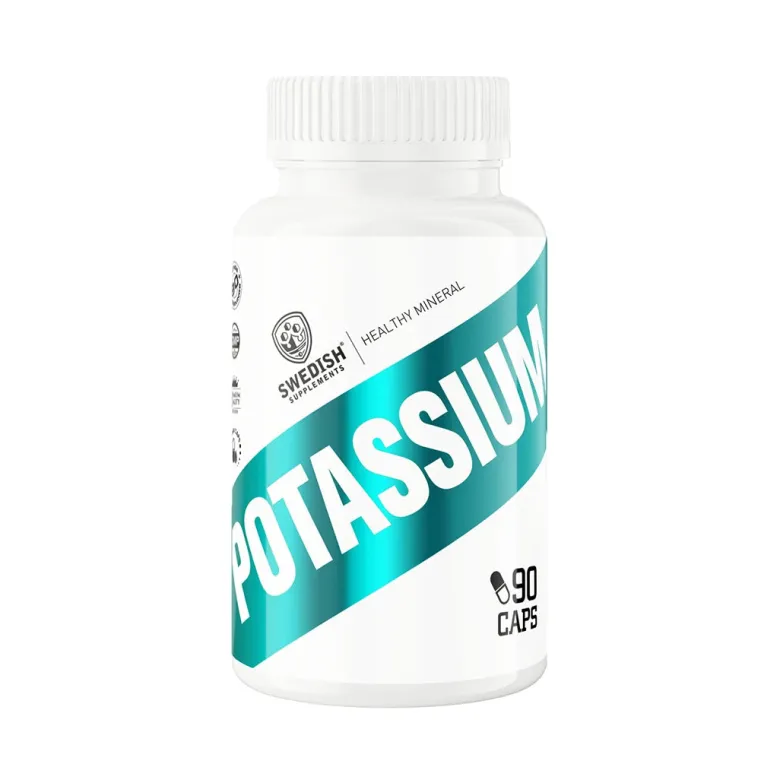 Swedish supplements Potassium 90 caps