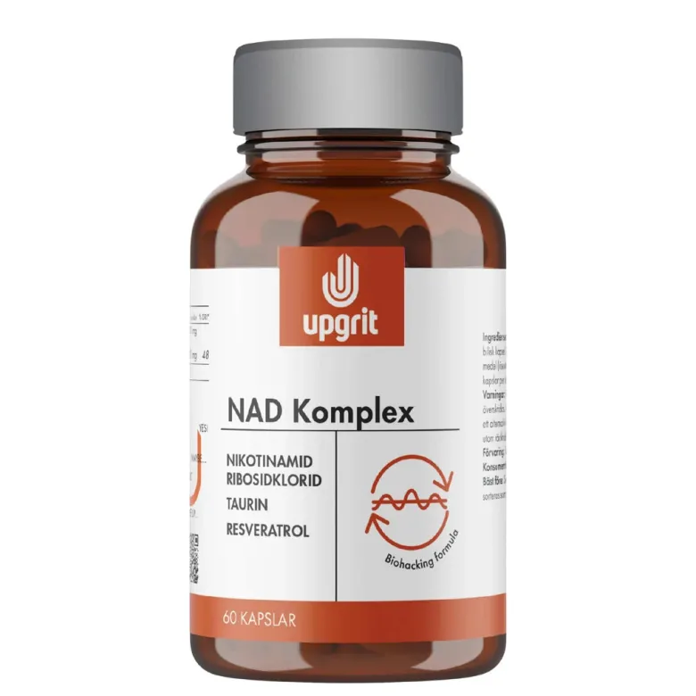 Upgrit NAD-Komplex 60 kapslar