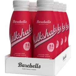 8 x Barebells Milkshake 330 ml Raspberry