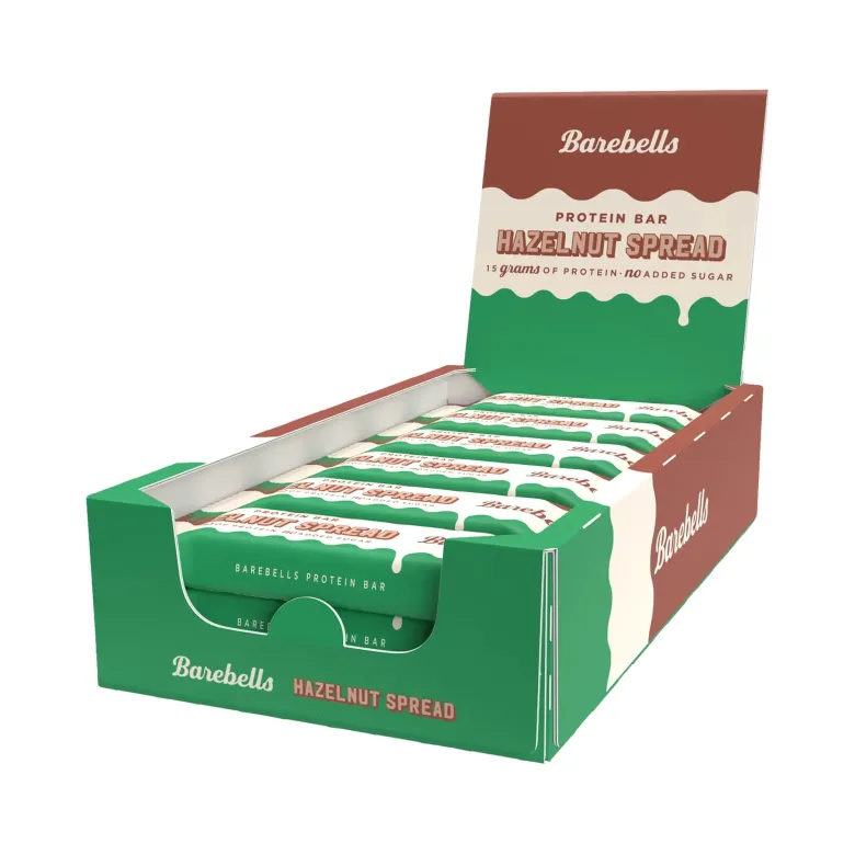 12 x Barebells Protein Bar Spread 45 g Hazelnut Spread