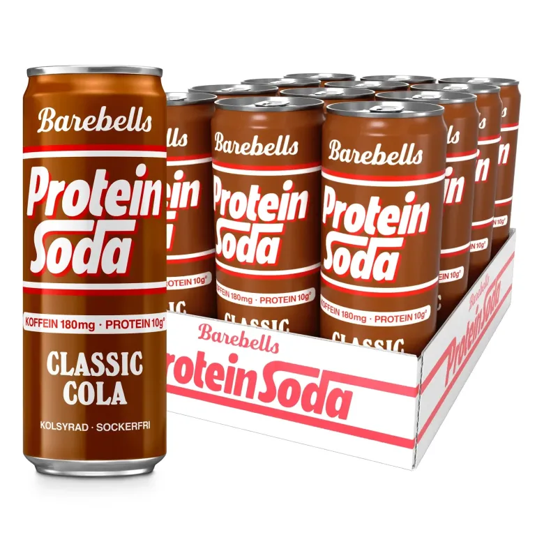 12 x Barebells Protein Soda 355 ml Classic Cola