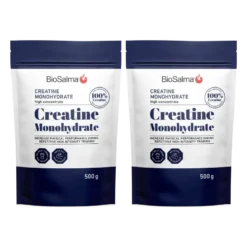 2 x BioSalma Creatine Monohydrat 500 g