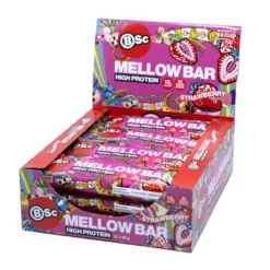 12 x BSc Mellow Bar 50 g Strawberry
