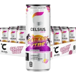 24 x Celsius 355 ml Galaxy Vibe - Watermelon Strawberry SUPER DEAL