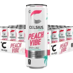 24 x Celsius 355 ml Peach Vibe
