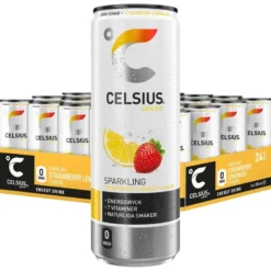 24 x Celsius 355 ml Strawberry Lemonade