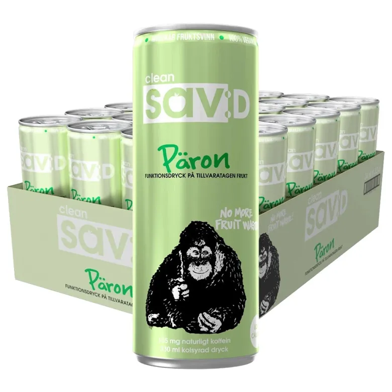 24 x Clean Sav:D 330 ml Päron