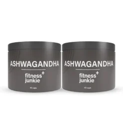 2 x fitnessjunkie Ashwagandha 45 caps