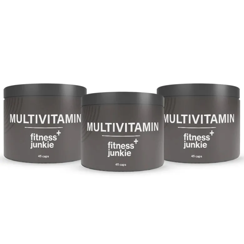 3 x fitnessjunkie Multivitamin 45 caps