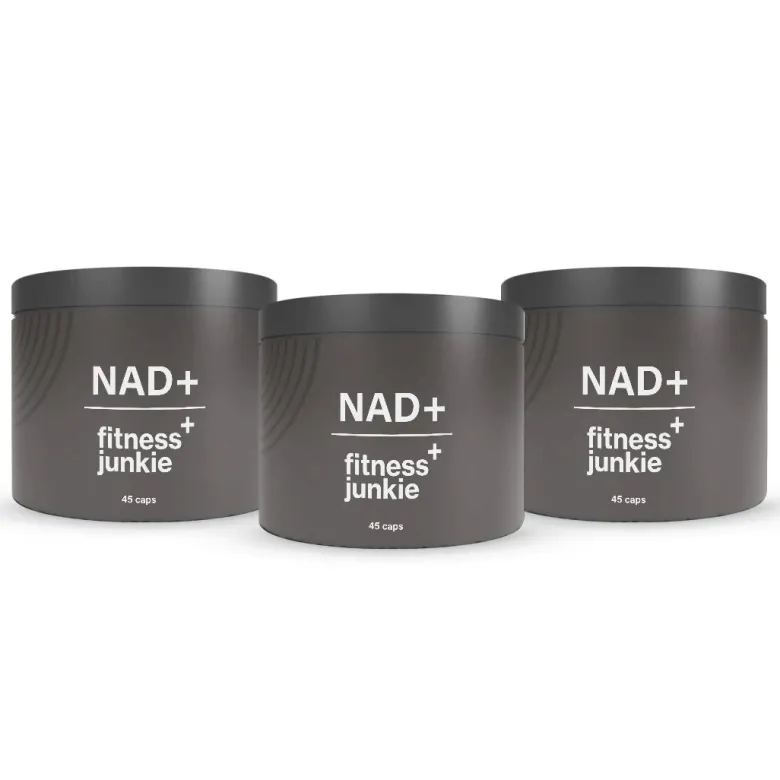 3 x fitnessjunkie NAD+ 45 caps