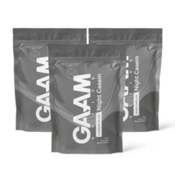 3 x GAAM Active Night Casein Kaseinprotein 750 g