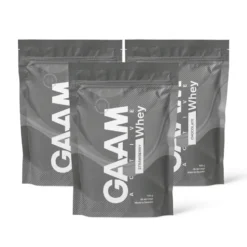 3 x GAAM Active Whey Proteinpulver 900 g