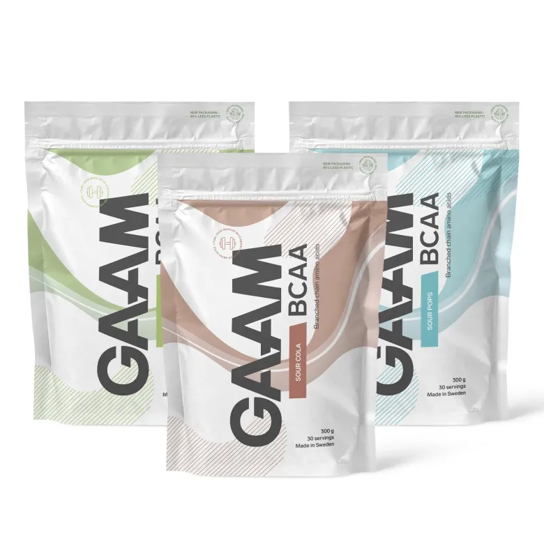 3 x GAAM BCAA 300 g