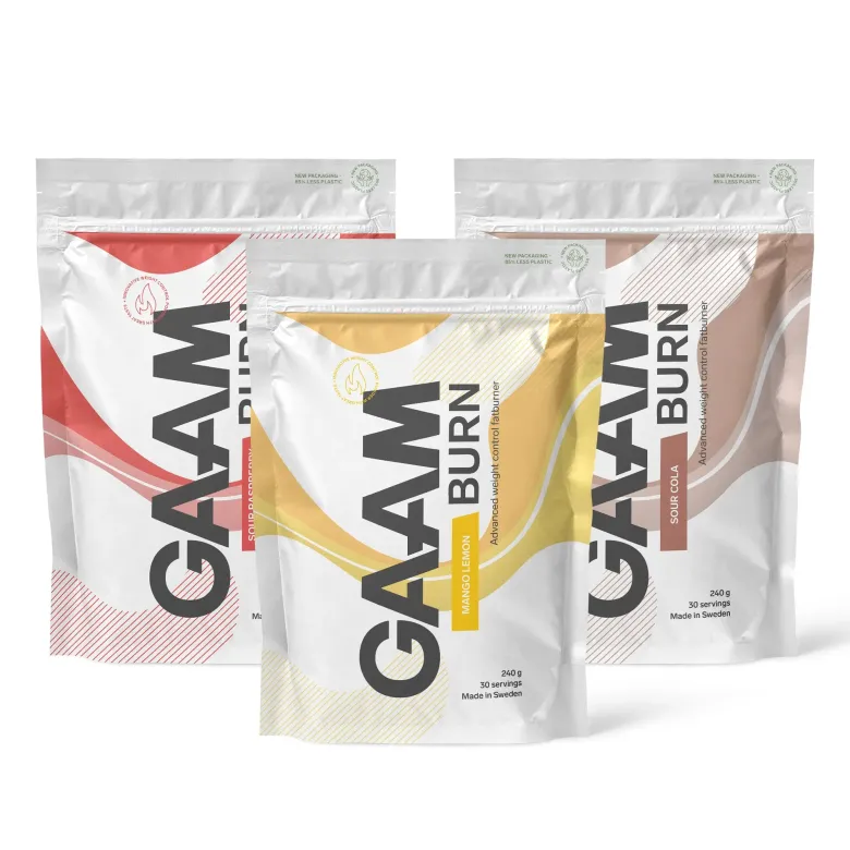 3 x GAAM Burn 240 g