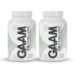 2 x GAAM Calcium + Zinc 90 caps