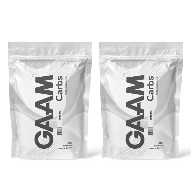 2 x GAAM Carbs - 100% Maltodextrin 1 kg
