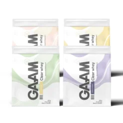4 x GAAM Clear Whey Proteinpulver 400 g