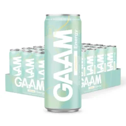 24 x GAAM Energy 330 ml Lemonade