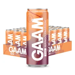 24 x GAAM Energy 330 ml Mango Passion