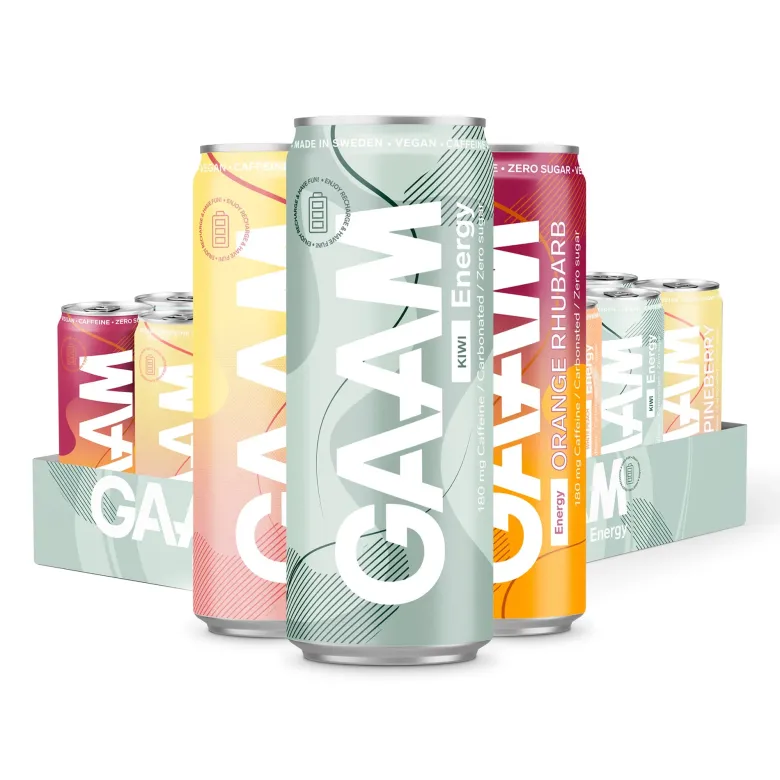 24 x GAAM Energy 330 ml Mixflak