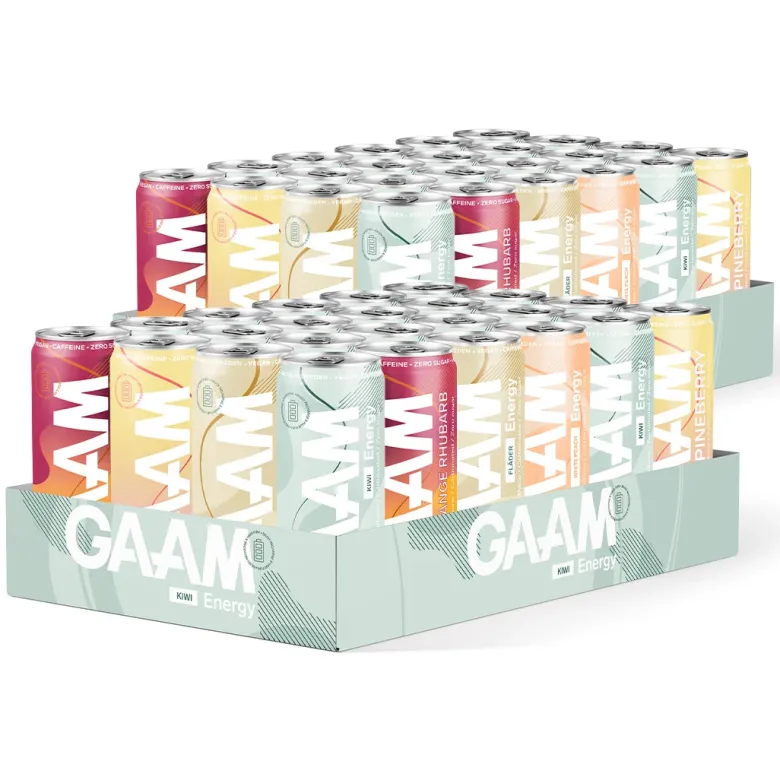 48 x GAAM Energy 330 ml Mixflak