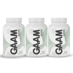 3 x GAAM GABA 90 caps