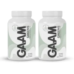 2 x GAAM Greens 60 Caps