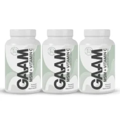 3 x GAAM MSM + Vitamin C 90 caps