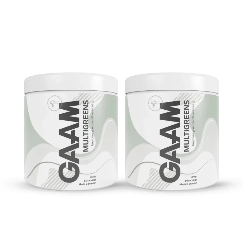 2 x GAAM Multigreens 250 g