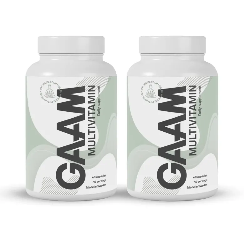 2 x GAAM Multivitamin 60 caps