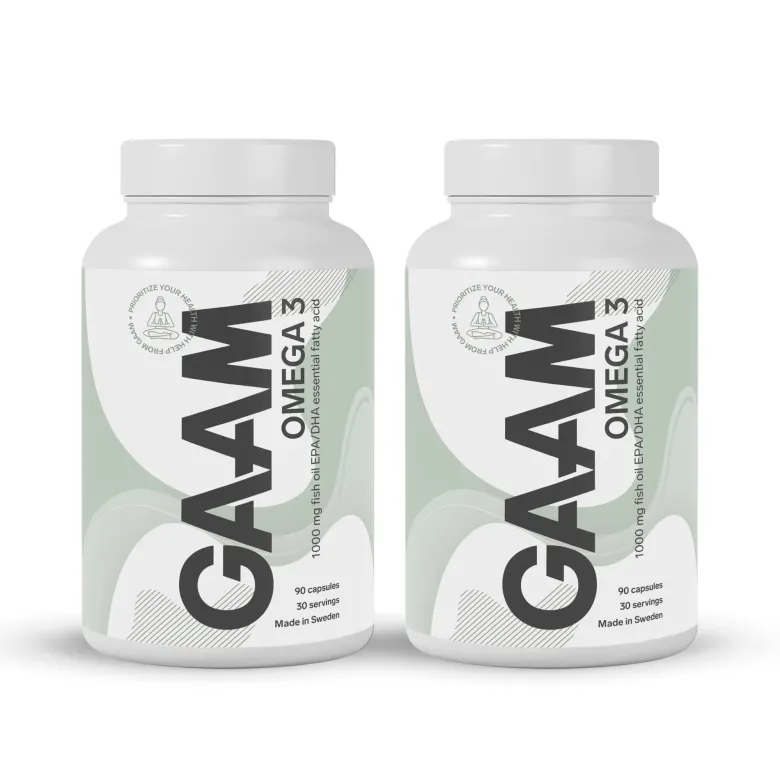 2 x GAAM Omega-3 90 caps