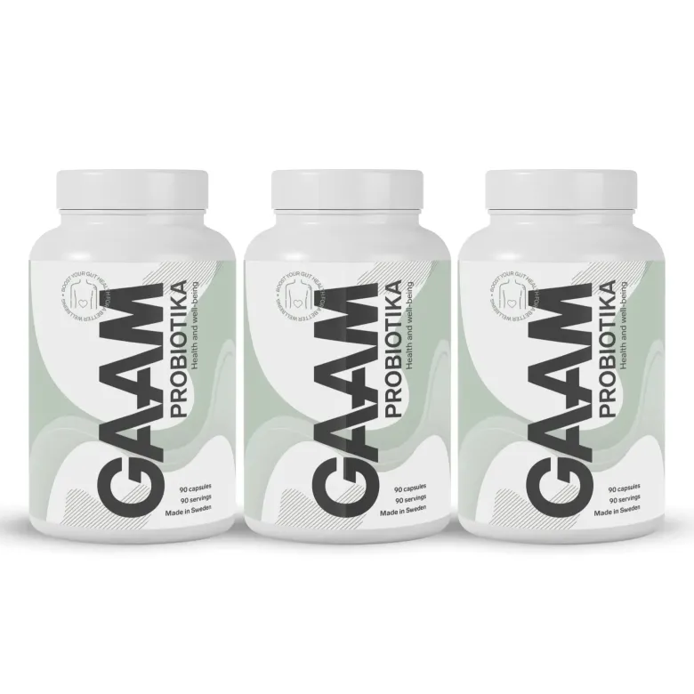 3 x GAAM Probiotika 90 caps