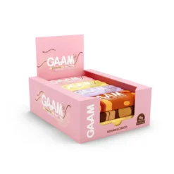 12 x GAAM Protein bar & Soft bar 45 g Mixlåda