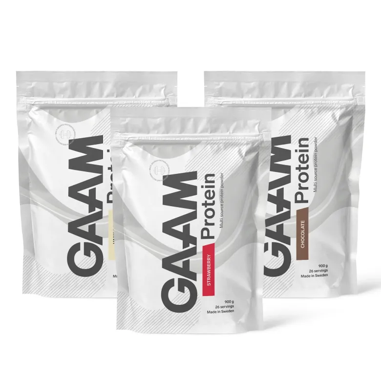 3 x GAAM Protein 900 g