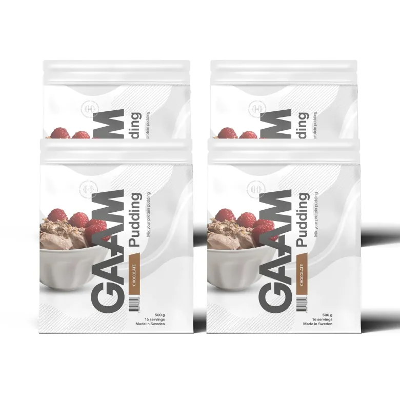 4 x GAAM Pudding 500 g