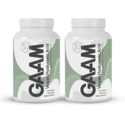 2 x GAAM Vegan Hyaluronic acid & vitamin C 60 caps
