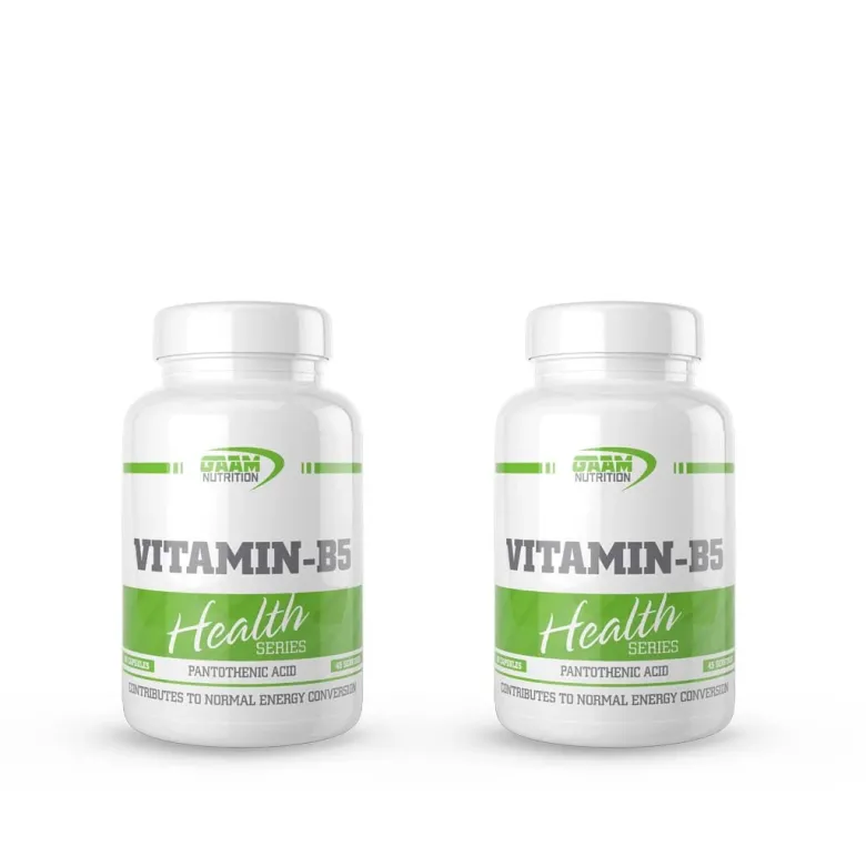 2 x GAAM Vitamin B5 90 caps