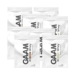 8 x GAAM Whey Proteinpulver 500 g