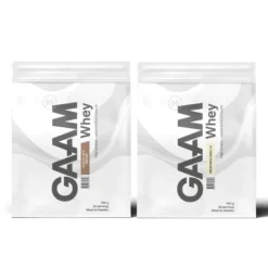 2 x GAAM Whey Proteinpulver 900 g