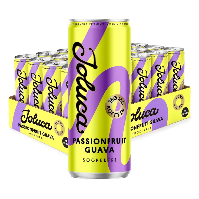 24 x Joluca 330 ml Passionfruit Guava