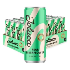 24 x Joluca 330 ml Pear Elderflower