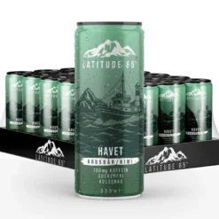 24 x Latitude 65 330 ml Havet - Krusbär/Kiwi