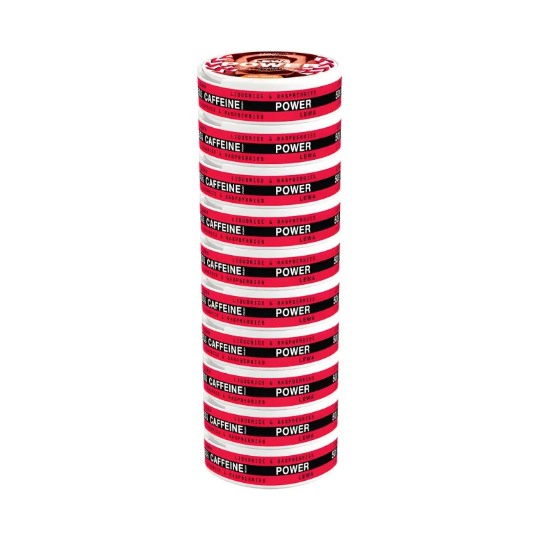 10 x LEWA Power No Nico Liquorice/Raspberries