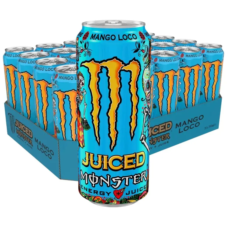 24 x Monster Energy 500 ml Mango Loco